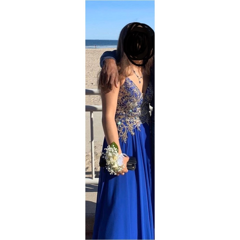 Royal Blue Jovani prom dress